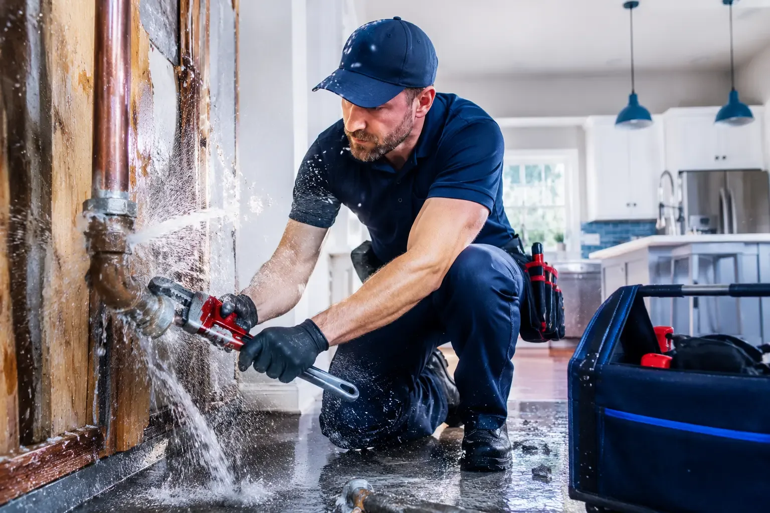 Local emergency pipe repair professionals in Gilbertsville, PA